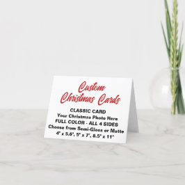 TARJETA de NAVIDADES personalizado SMALL personali