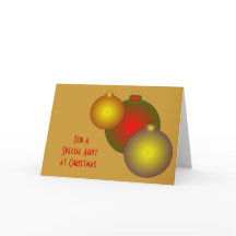 Tarjeta de Navidades personalizados de diseño en m