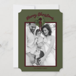 Tarjeta de Navidades personalizados de la corona b
