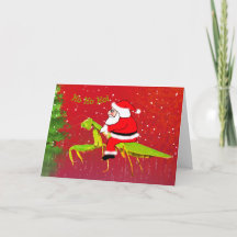 Tarjeta de Navidades Personalizados de Santa Clara