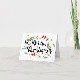 Tarjeta de Navidades personalizados - Feliz Navida