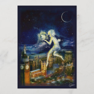 Tarjeta de Navidades Peter Pan