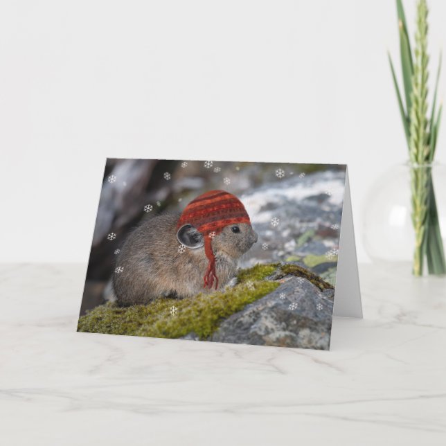 Tarjeta de Navidades Pika (Anverso)