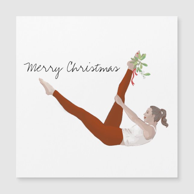 Tarjeta de Navidades Pilates