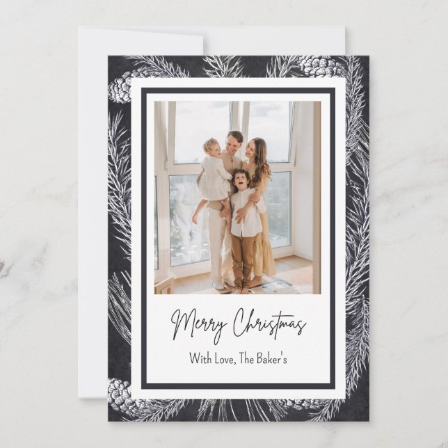 TARJETA DE NAVIDADES PINE (Anverso)