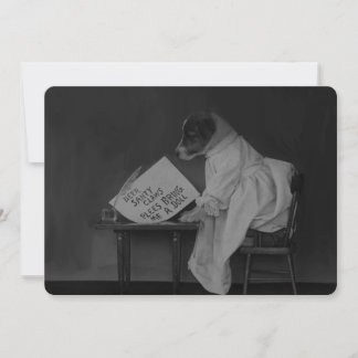 Tarjeta de Navidades planos Xmas Expectativas