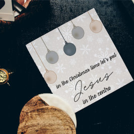 Tarjeta de navidades: Pongamos a Jesús en la escue