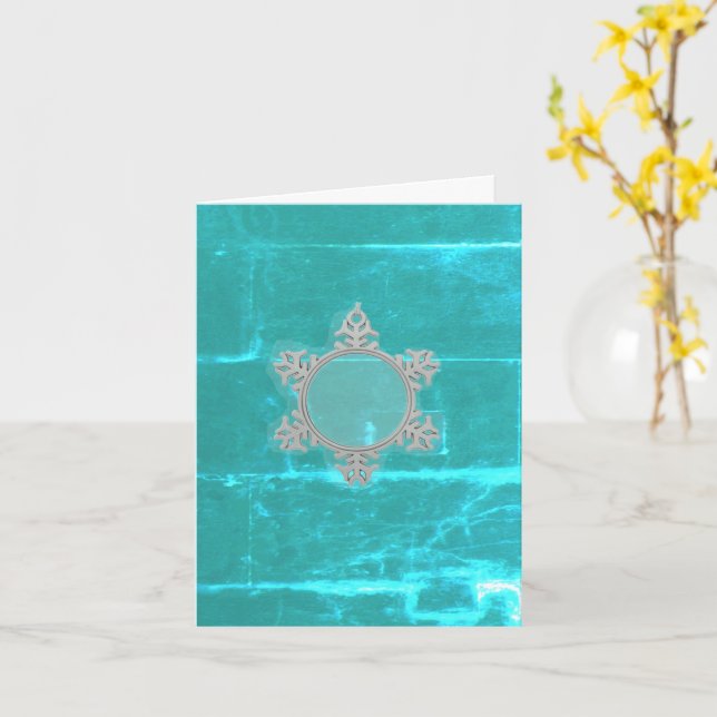 Tarjeta de navidades por dalDesignNZ (flor amarilla)