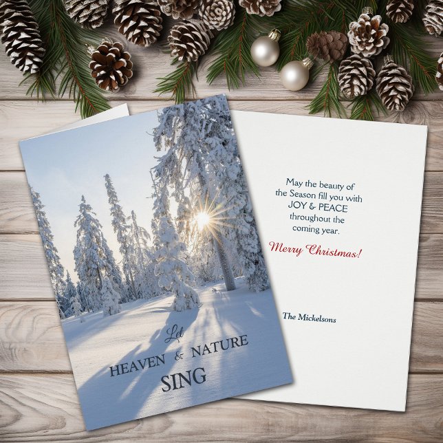 Tarjeta de Navidades por la paz de los pinos de in (Subido por el creador)