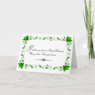 Tarjeta de Navidades Possum Dinner (Blanco)