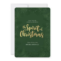 Tarjeta de Navidades profesionales