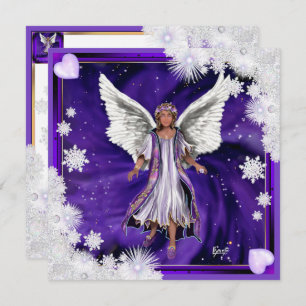 Tarjeta de navidades Purple Soul