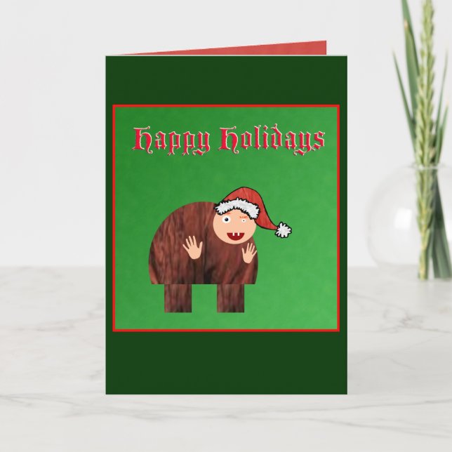 Tarjeta de Navidades Quasimodo (Anverso)