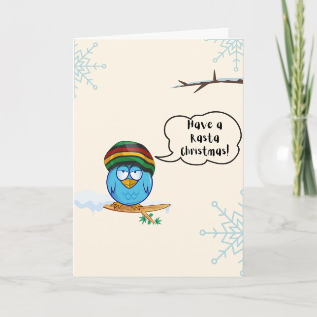 Tarjeta de Navidades Rasta 007 (Anverso)