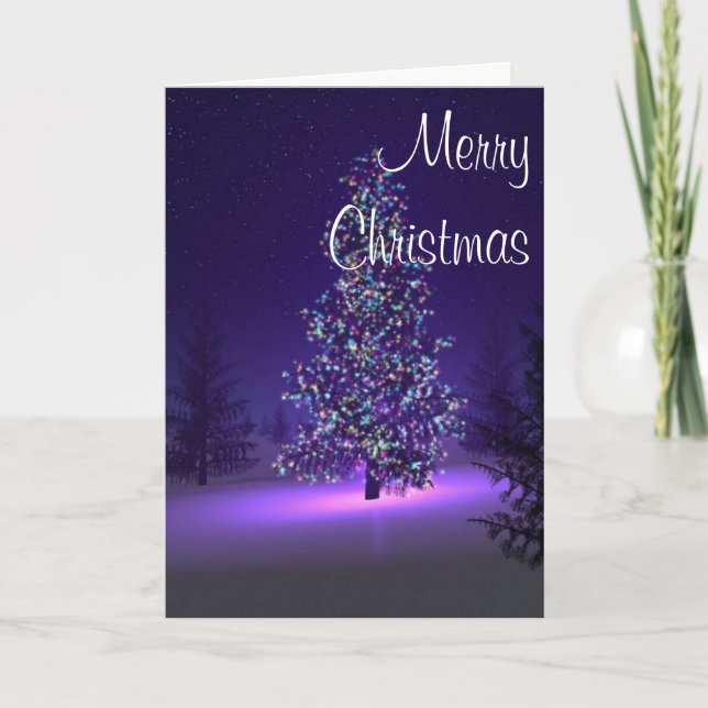 Tarjeta de Navidades religiosos (Anverso)