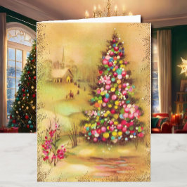 Tarjeta de Navidades religiosos, firma personaliza