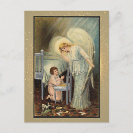 Tarjeta de Navidades religiosos vintage