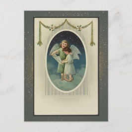Tarjeta de Navidades religiosos vintage