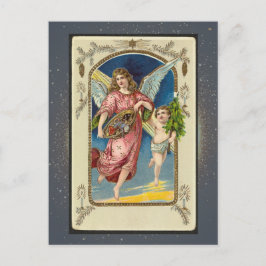 Tarjeta de Navidades religiosos vintage