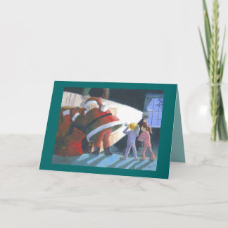 Tarjeta de Navidades retrasados