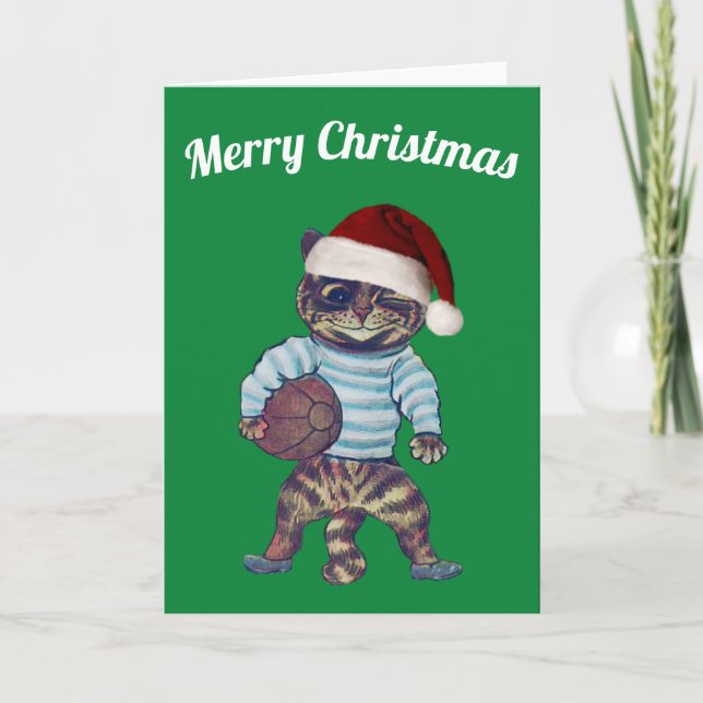 Tarjeta de Navidades Rugby (Anverso)