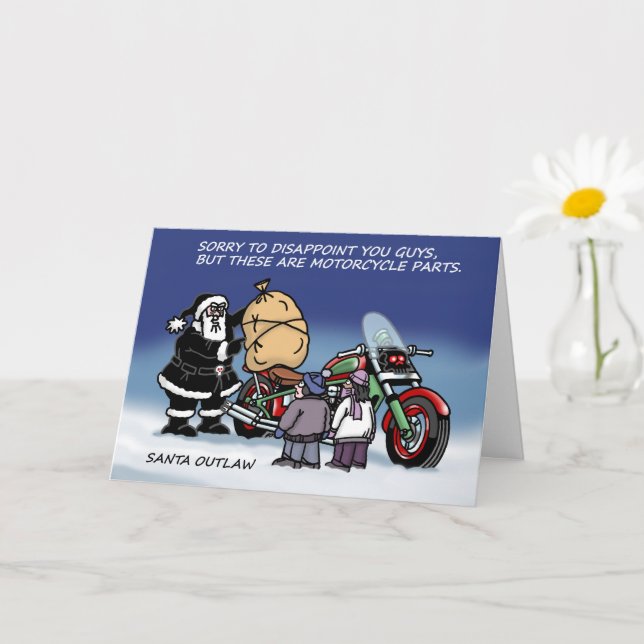 Tarjeta de Navidades Santa Anciana© (Planta pequeña)