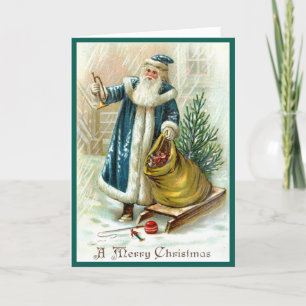 Tarjeta de Navidades Santa de Victoria