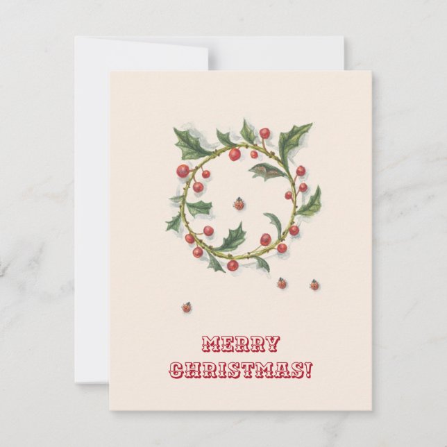 Tarjeta de Navidades Santo y Príncipe (Anverso)