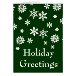 Tarjeta de Navidades sencilla, moderna y de diseño