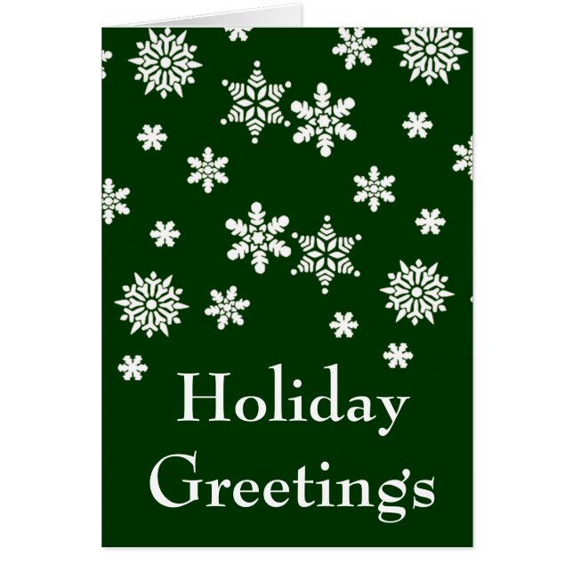 Tarjeta de Navidades sencilla, moderna y de diseño (Frente)