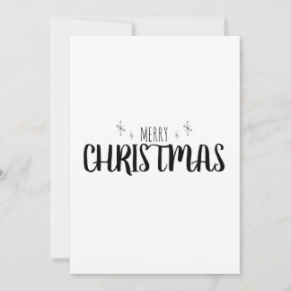 Tarjeta de Navidades simple y elegante