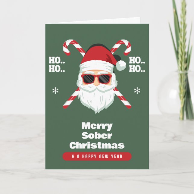 Tarjeta de Navidades Sober, Guay Santa Claus, Año  (Anverso)
