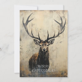 Tarjeta de Navidades Stag