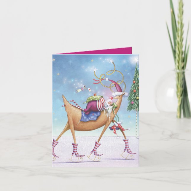 Tarjeta De Navidades Susurros - As De Corazones De (Anverso)