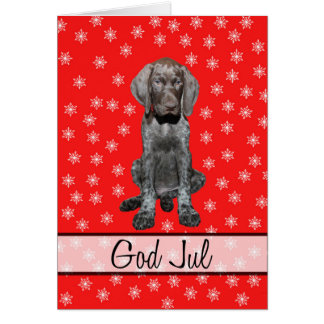 Tarjeta de Navidades Swedisch de God Jul