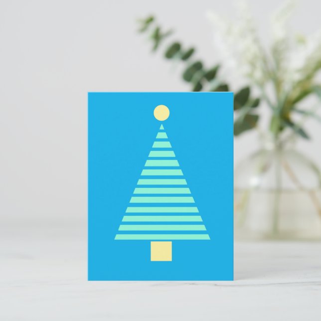 Tarjeta de navidades, tamaño: 10,8 cm x 14 cm, pap (Anverso de pie)