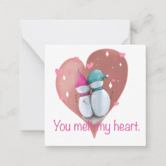 Tarjeta de Navidades. Tarjeta de Navidades Snowman