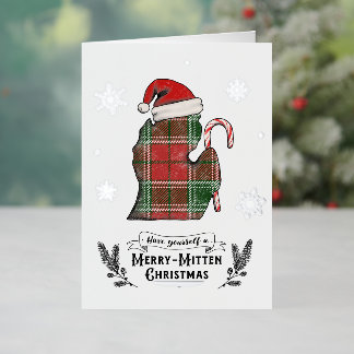 Tarjeta de Navidades temáticos de Michigan