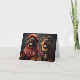 Tarjeta de Navidades tibetanos de esvásticos