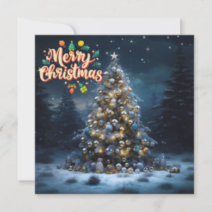 Tarjeta de Navidades Twinkling Tradiciones