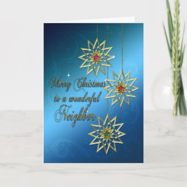 Tarjeta de Navidades vecinos