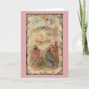 Tarjeta de Navidades Victoria Gloria en Excelsis D