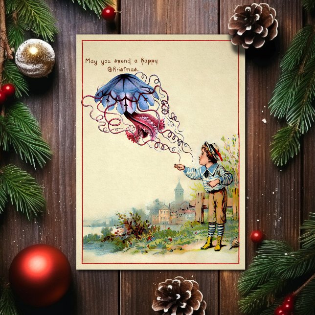 Tarjeta de Navidades victorianos de Odd Jellyfish (Subido por el creador)