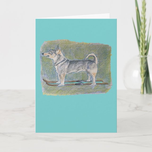 Tarjeta de Navidades Vulhound (Anverso)