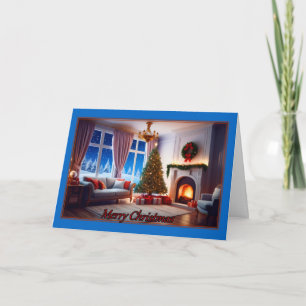 Tarjeta de Navidades Warm Hearth
