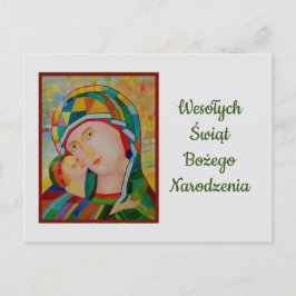 Tarjeta de Navidades Wesołych Świąt Bożego Narodze