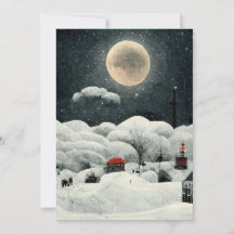 Tarjeta de Navidades Winter wonderland