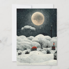 Tarjeta de Navidades Winter wonderland