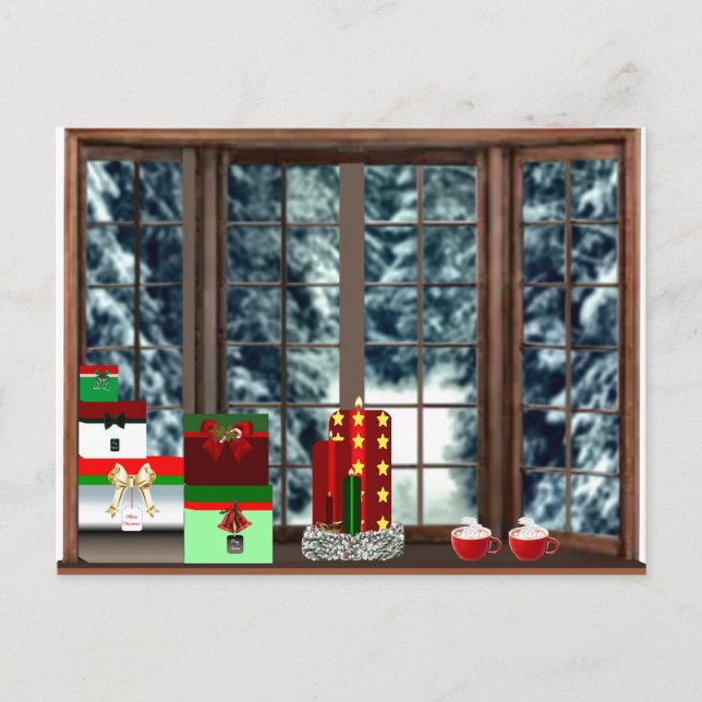 Tarjeta de Navidades Winter Wonderland (Anverso)
