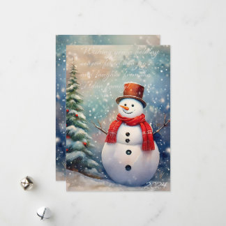 Tarjeta de Navidades Winter Wonderland